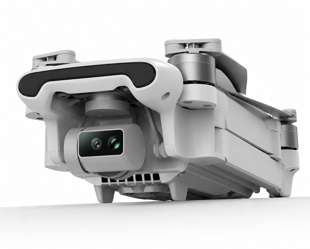 GPS-Quadrocopter mit Brushless-3-Achsen-Gimbal und hoher Reichweite