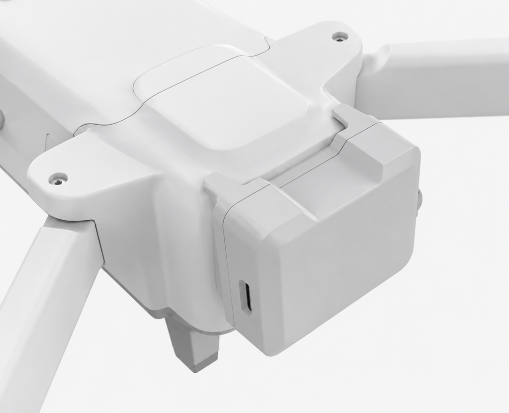 GPS-Quadrocopter mit Brushless-3-Achsen-Gimbal und hoher Reichweite